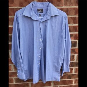 Men’s DOCKERS shirt. Sz L. Iron-free fitted. EUC